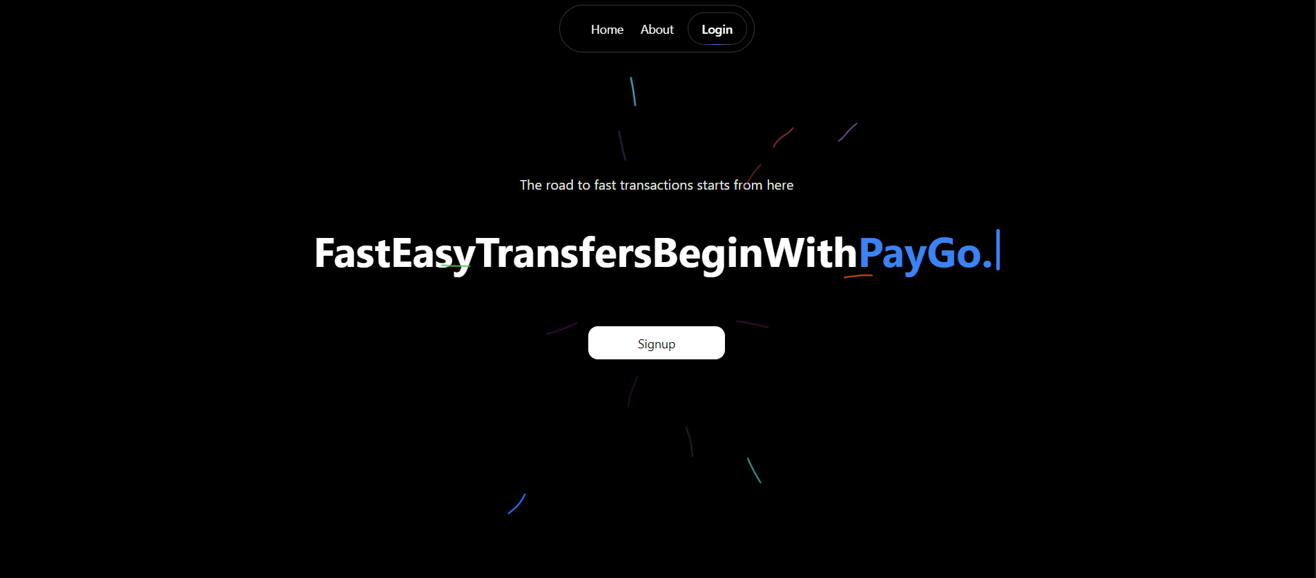 PayGo: Streamlined Digital Payment Platform